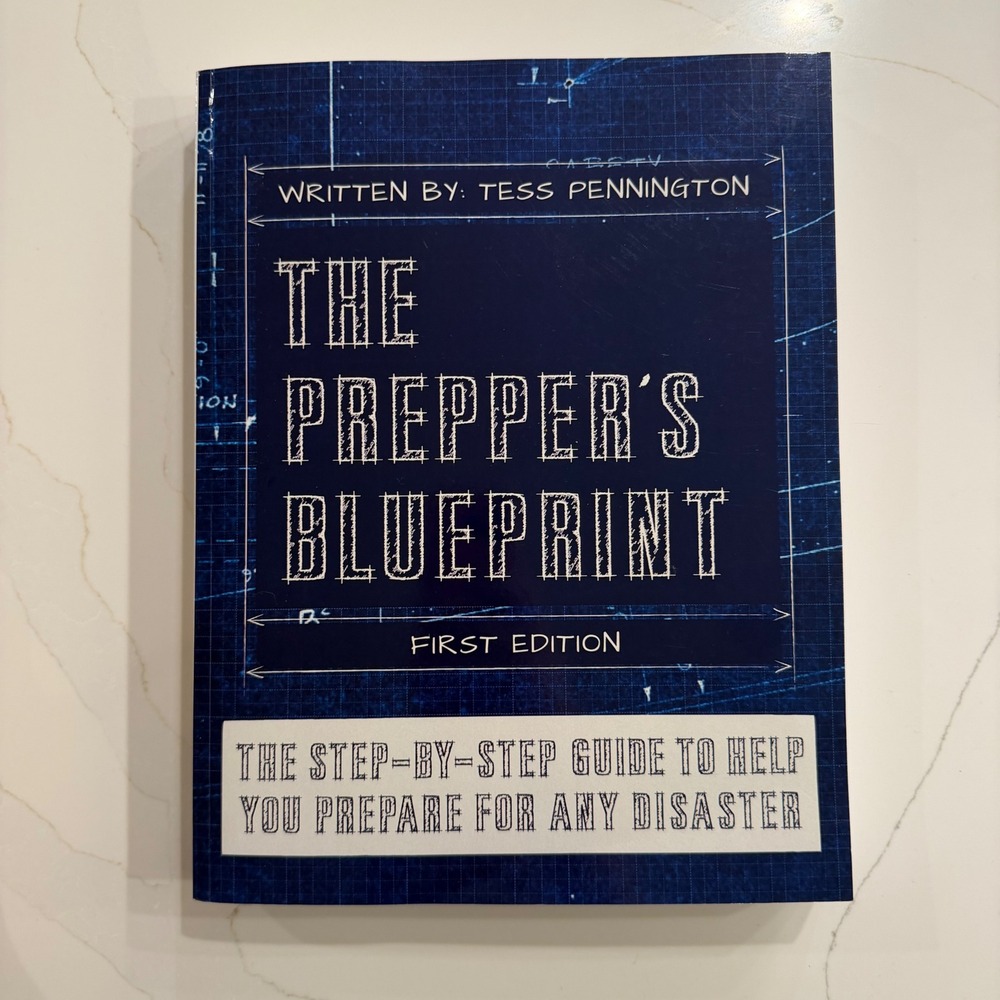 The Prepper's Blueprint Tess Pennington First Edition Survival Guide Paperback